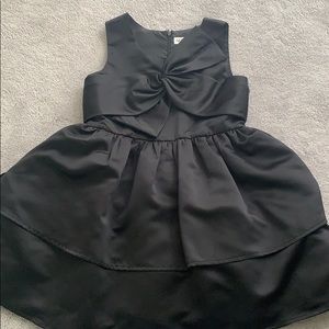 Girls size 7/8 black formal dress